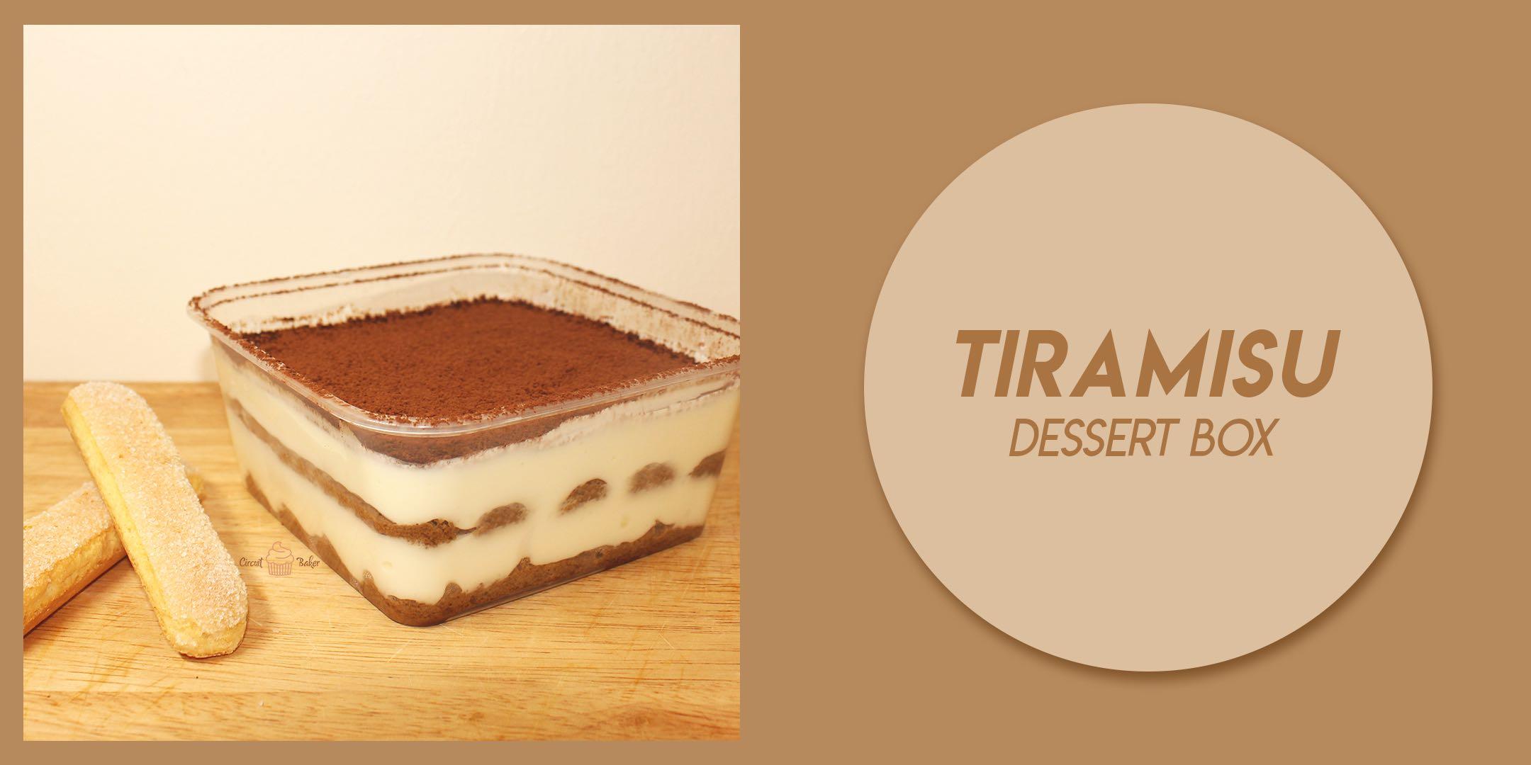 Tiramisu Dessert Box Food Drinks Baked Goods On Carousell