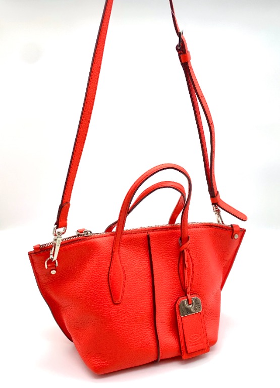 Tod s Mini Joy Bag Orange Luxury Bags Wallets on Carousell