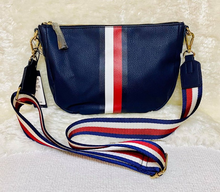 tommy hilfiger sling bag red