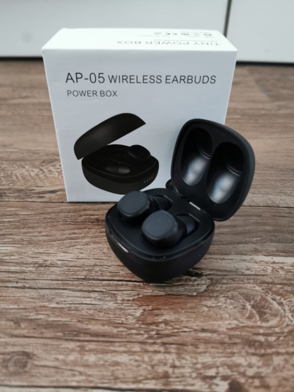 Tiny power box store tws bluetooth earbuds