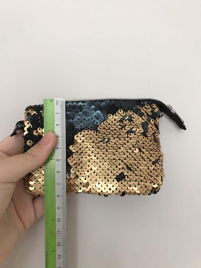 Sequin Foldover Gold Clutch Bag – colette by colette hayman