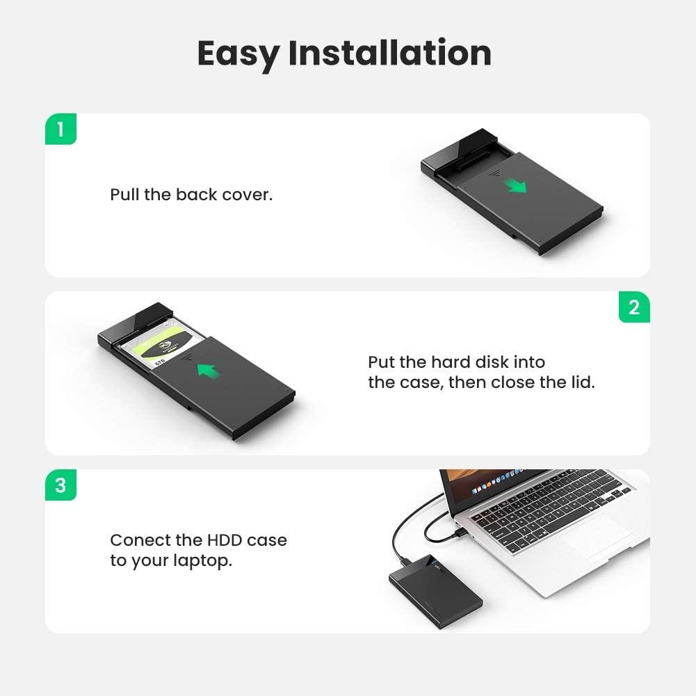 UGREEN External Hard Drive Enclosure Adapter To Sata Hard ...