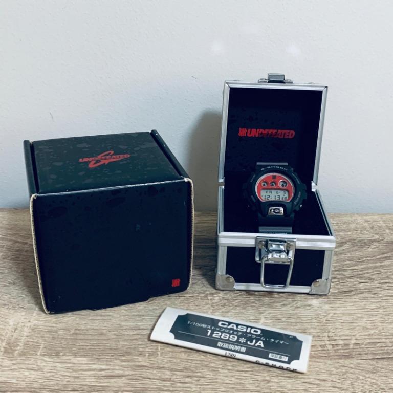Undefeated x Casio DW-6900 DW-6900UD-1JF limited-edition G-Shock