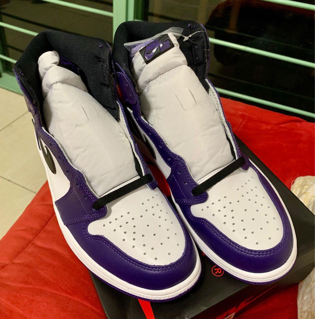 j1 court purple