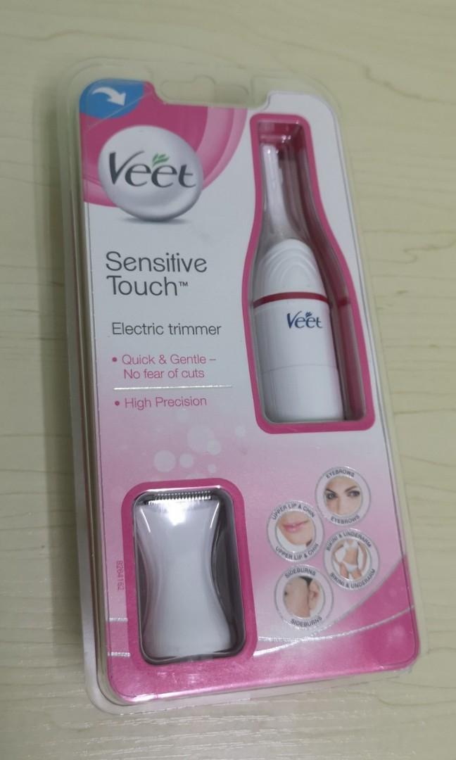 VEET Sensitive Touch Electric Trimmer For Women, Health & Nutrition, Health  Supplements, Sports & Fitness Nutrition on Carousell