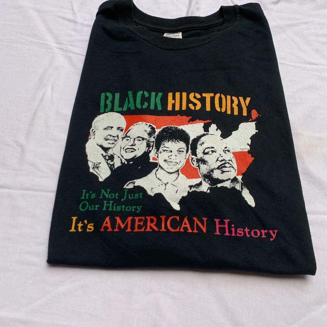 Men's black history t shirts Clearance