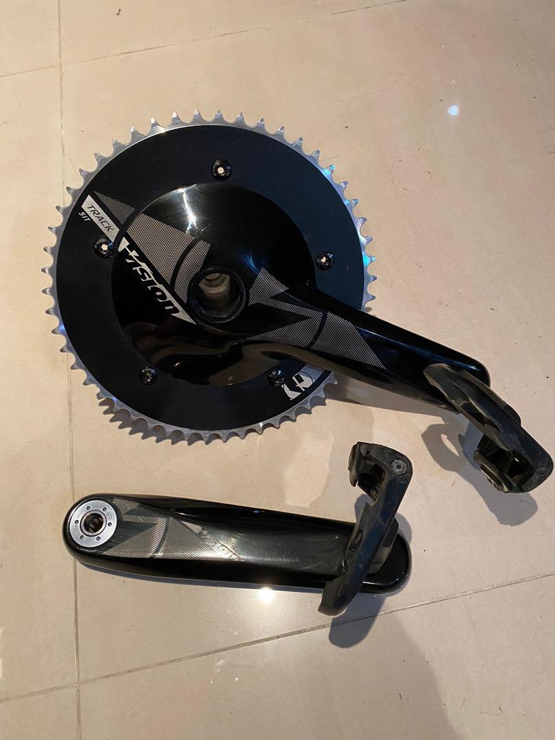 vision crankset track