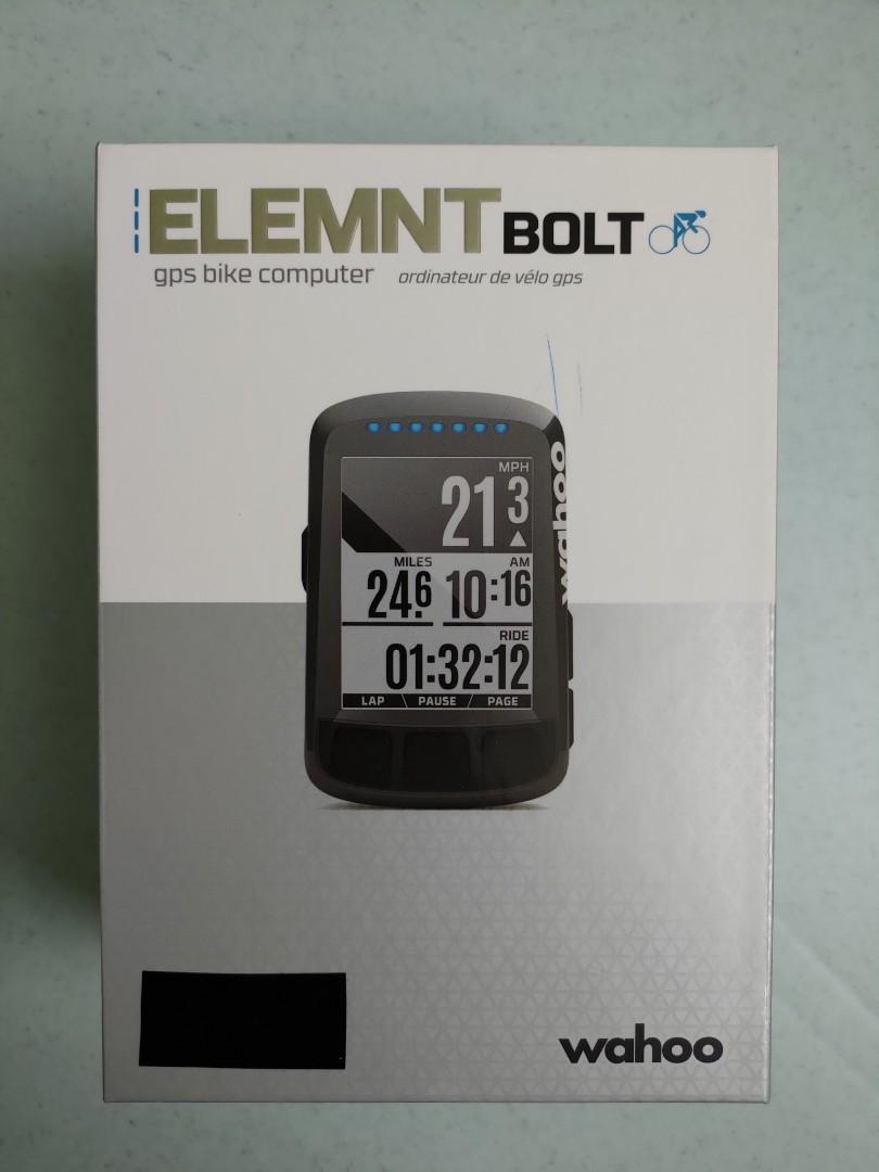wahoo elemnt bolt bike profiles