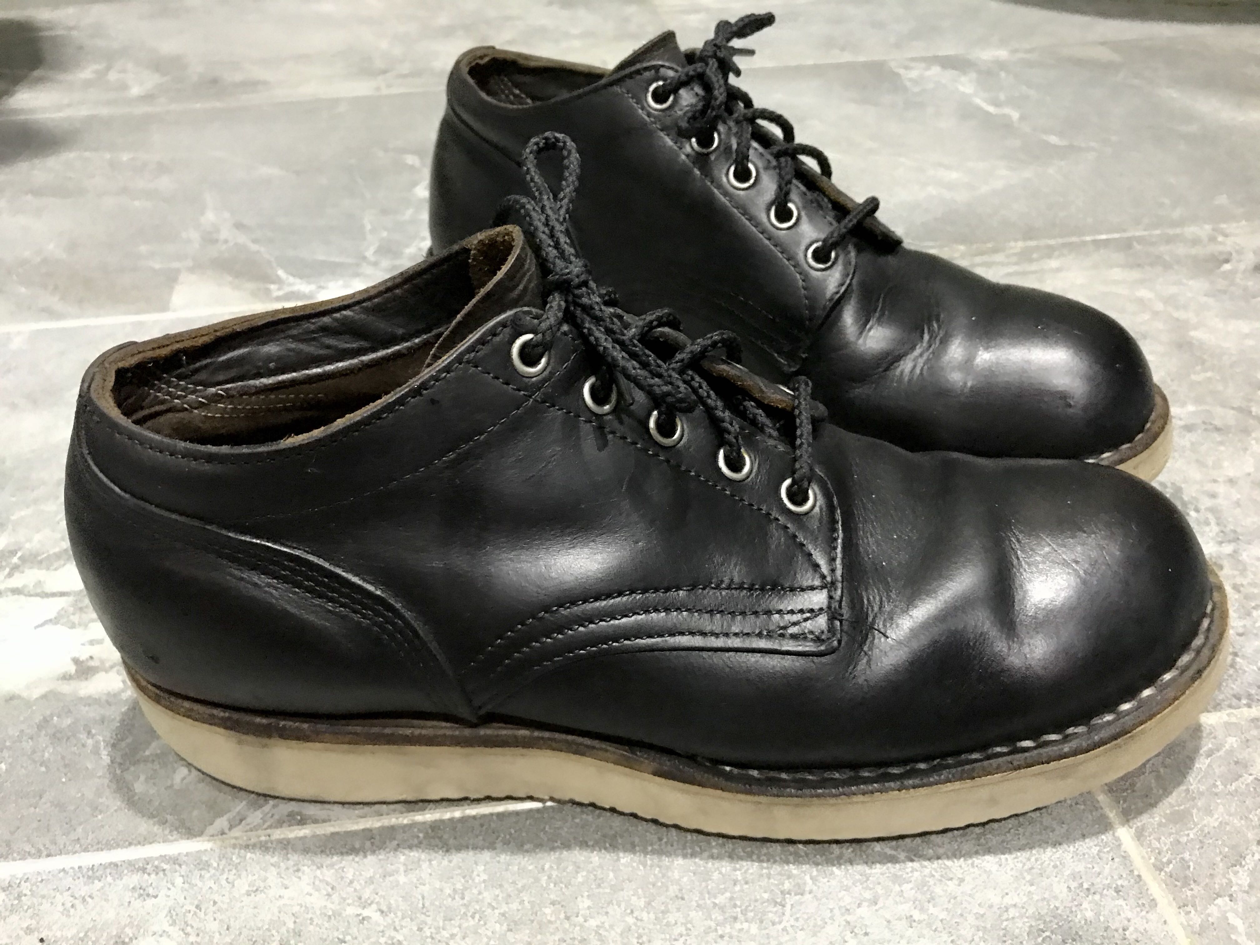 【廉価版】HATHORN BOOTS OXFORD US7.5 美中古 靴