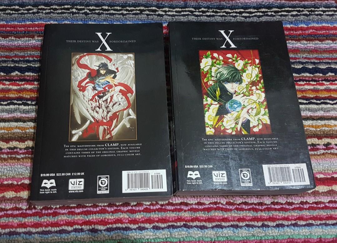 Sale! X CLAMP Manga Omnibus 1 & 2, Hobbies & Toys, Books & Magazines