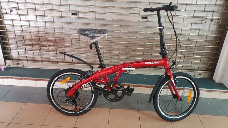 Golden hot sale folding bike