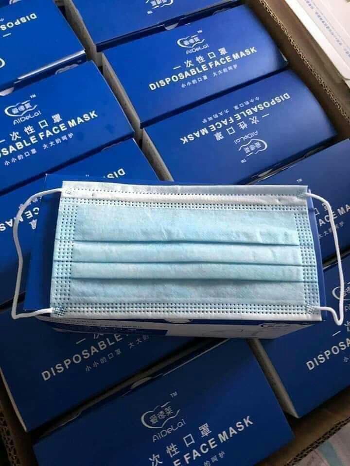 3ply Face Mask Aidelai Brand Health Beauty Perfumes Nail