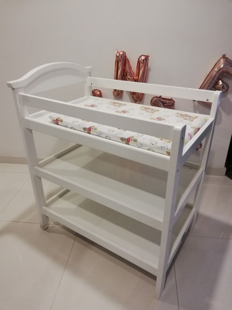 3rd Tier Wooden Baby Changing Station Babies Kids Cots Cribs On Carousell
