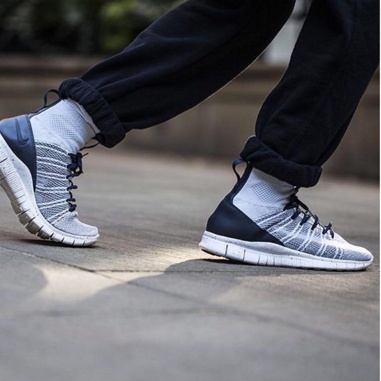 Nike free flyknit mercurial platinum cheap