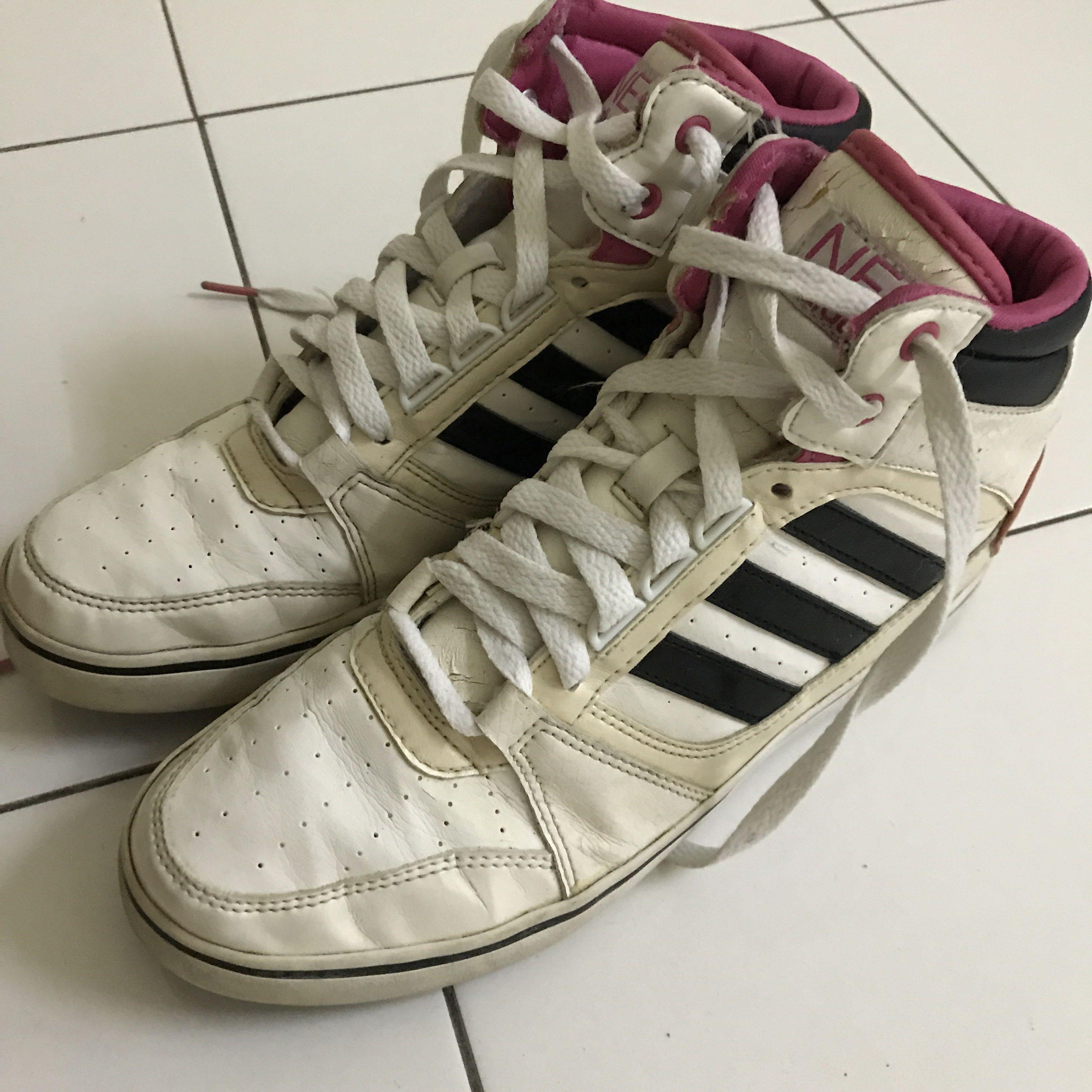 Authentic Adidas Neo Sneakers Pink Women S Fashion Shoes On Carousell