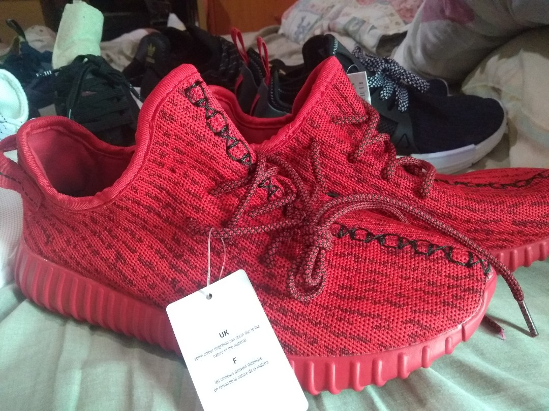 Adidas YEEZY 350 Boost all red, Men's 
