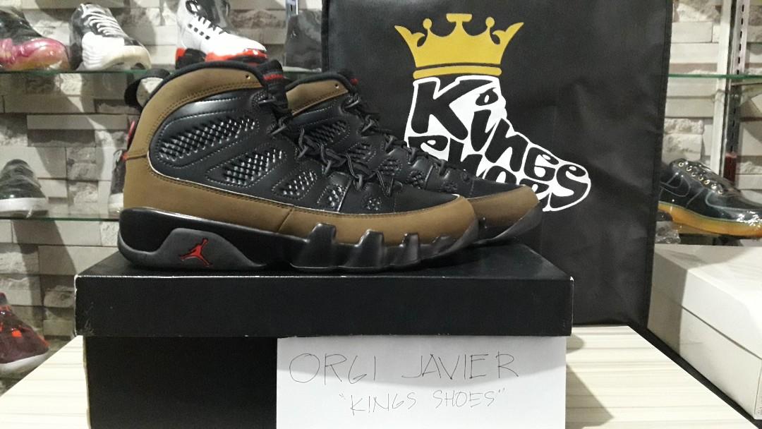 jordan retro 9 olive