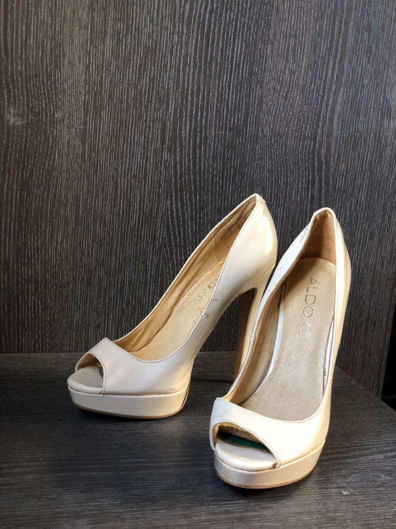 aldo nude high heels