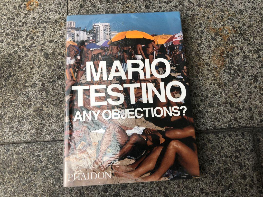 MARIO TESTINO ANY OBJECTIONS?　写真集　古本 MARIO TESTINO ANY OBJECTIONS?写真集古本