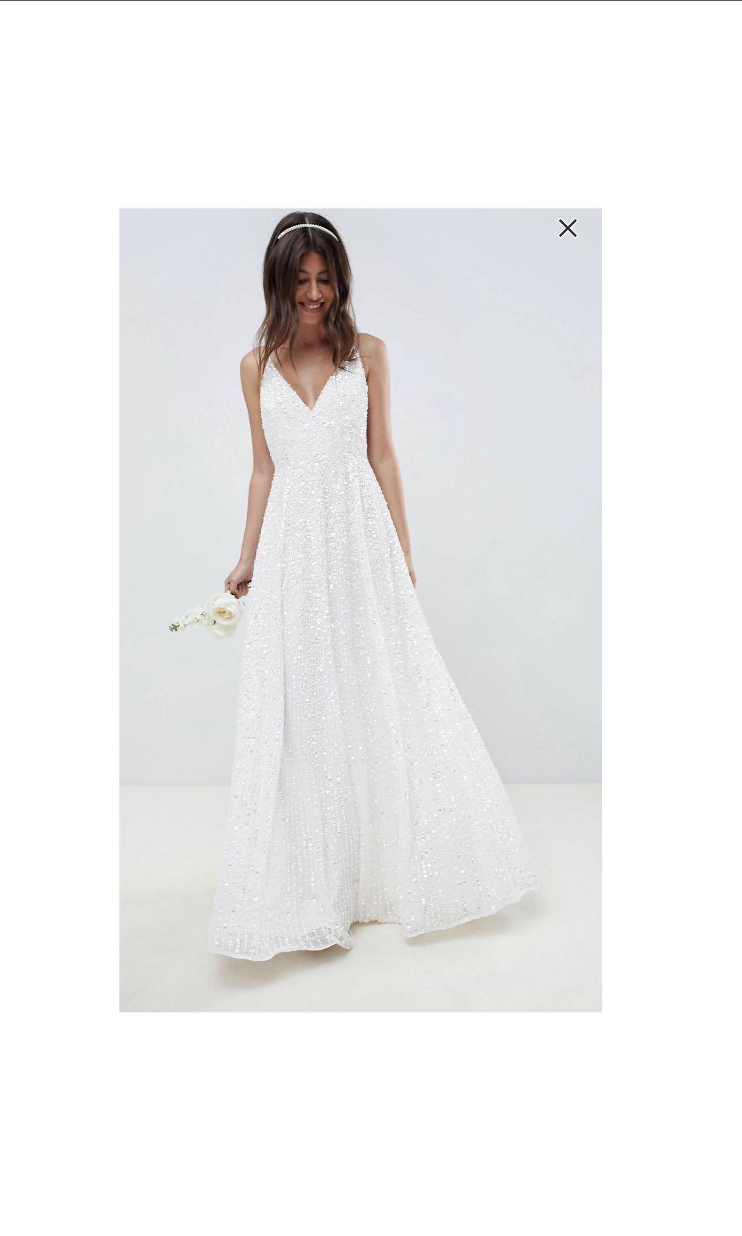 Asos sparkly bridesmaid dress clearance