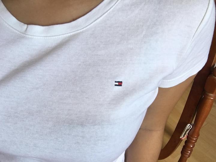 Auth Tommy Hilfiger top (Category: Others Tops) located in Batangas. Submitted by style4less (Listing ID 1011625517, Image 3). Description: no flaws!.