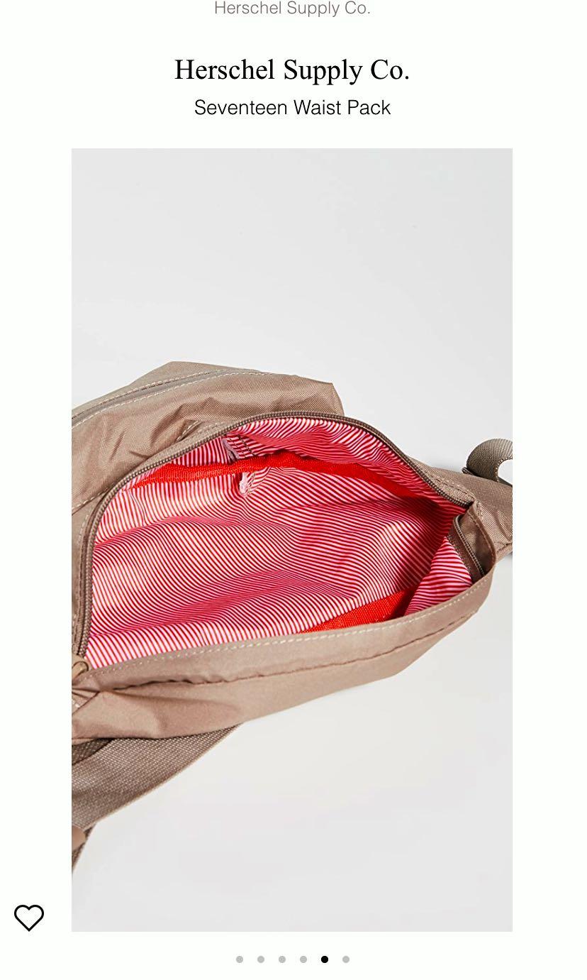 Authentic Herschel Crossbody Bag Brown beige, Men's Fashion, Bags