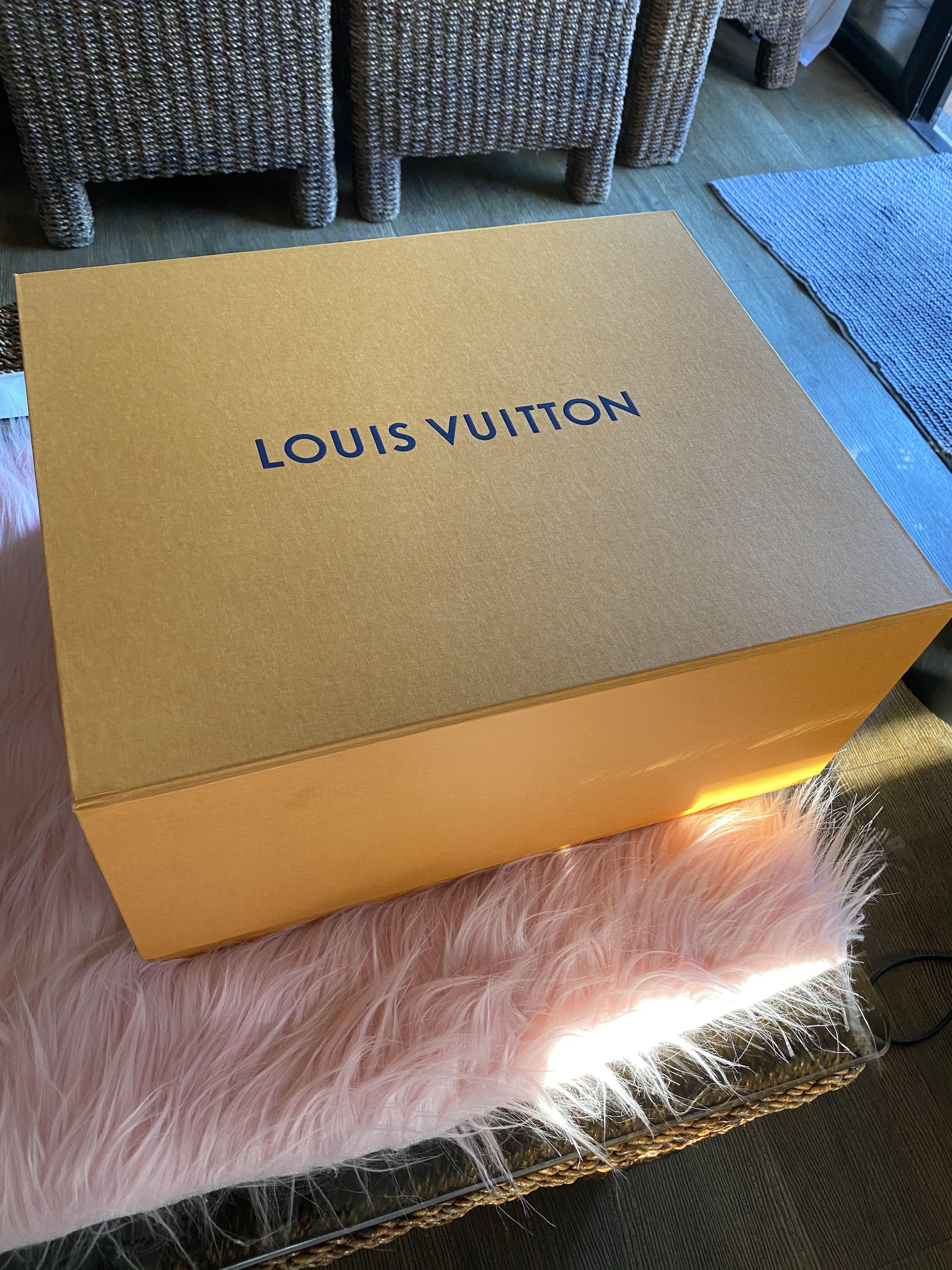 Authentic Louis Vuitton Box orange, Luxury, Bags & Wallets on Carousell