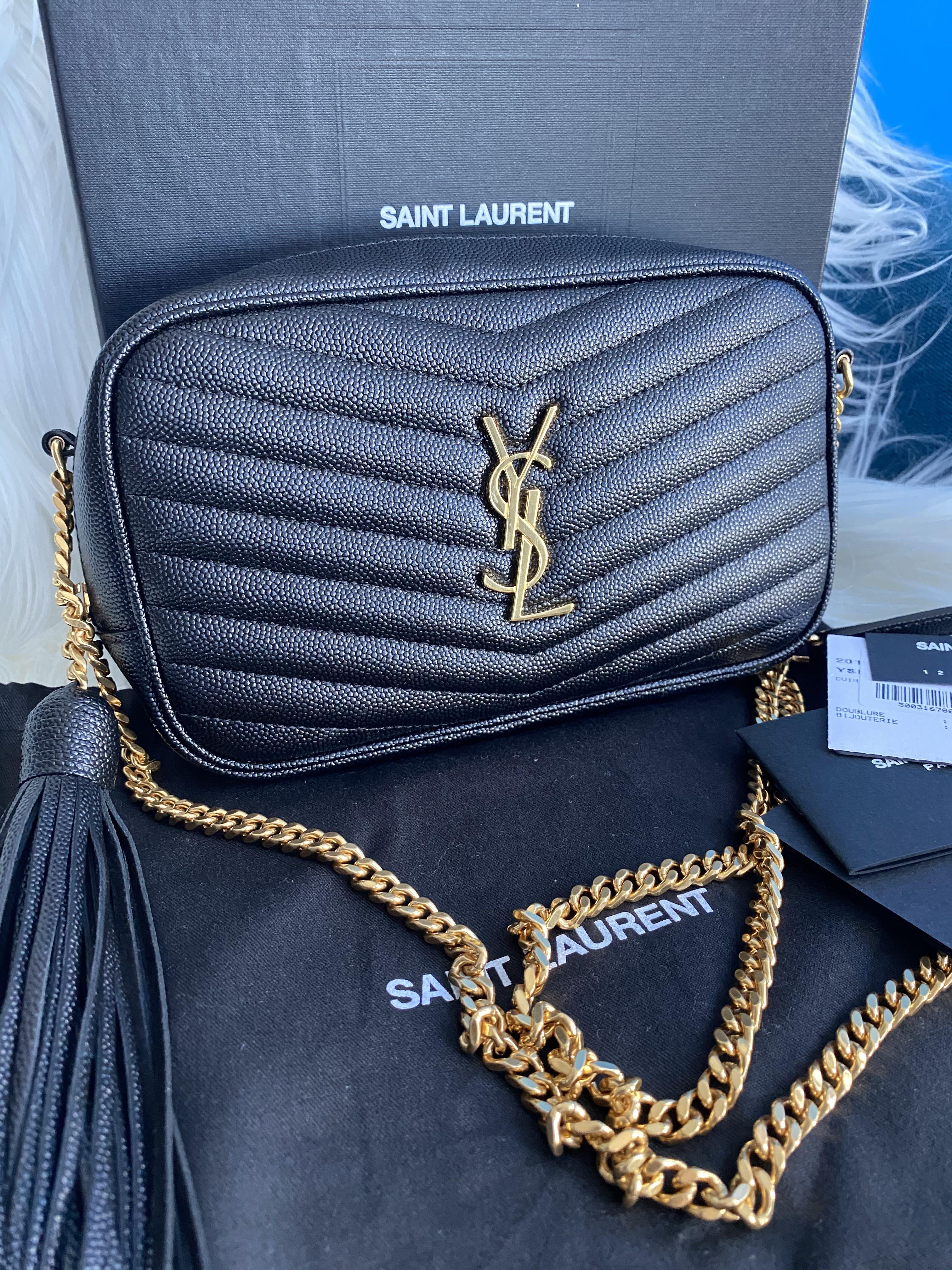 Authentic YSL Mini Lou Camera Bag 