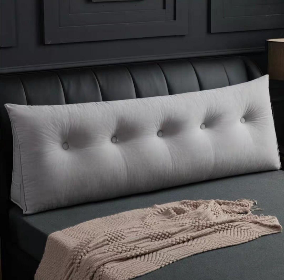 Bed Long Pillow Big Cushion Backrest Furniture Home Decor