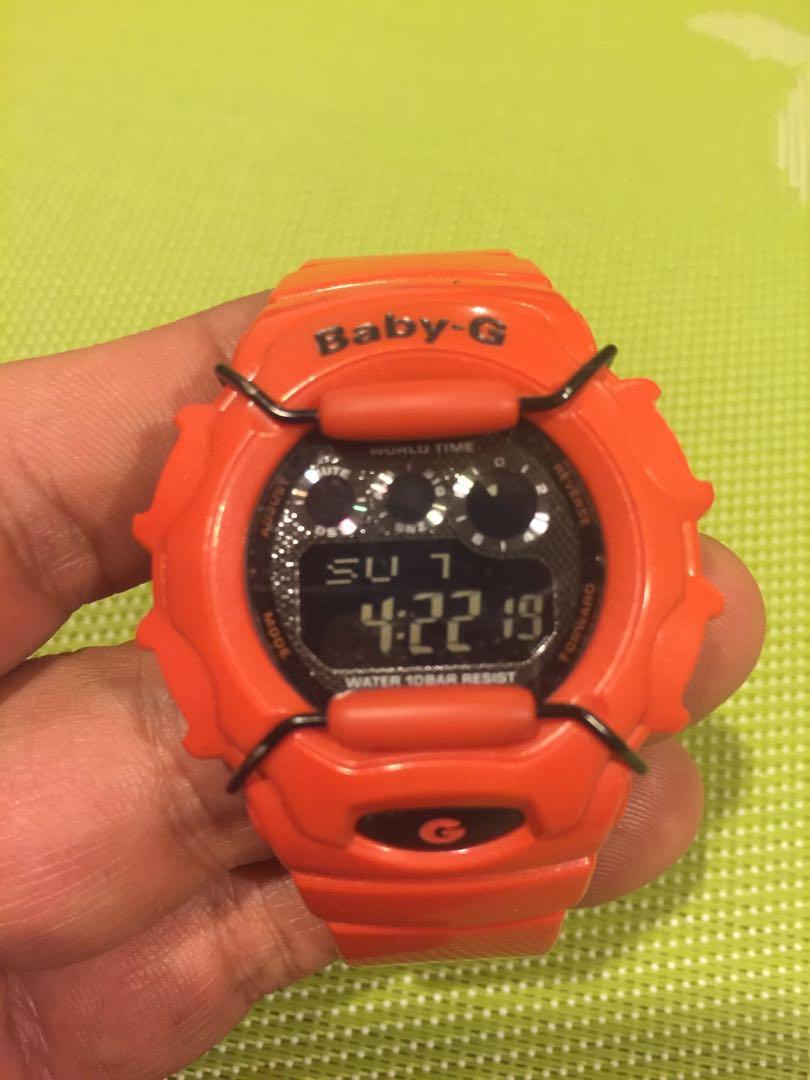 Casio baby hot sale g orange