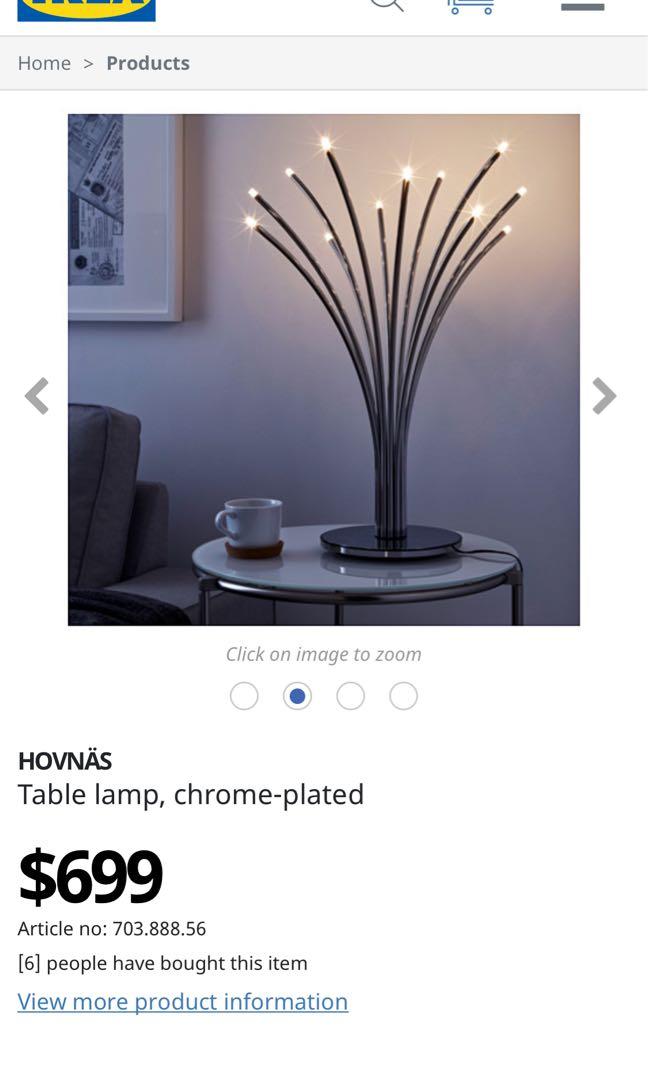 Brand New Ikea Hovnas Table Lamp 傢俬, Hovn S Table Lamps