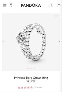 Brand New- Princess Tiara Ring