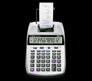canon p23 dtsc 12 digit desktop printing calculator free 2 roll paper