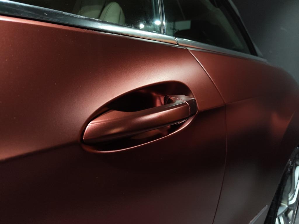 Car Wrap Satin Brown Metallic, Car Accessories, Accessories on Carousell