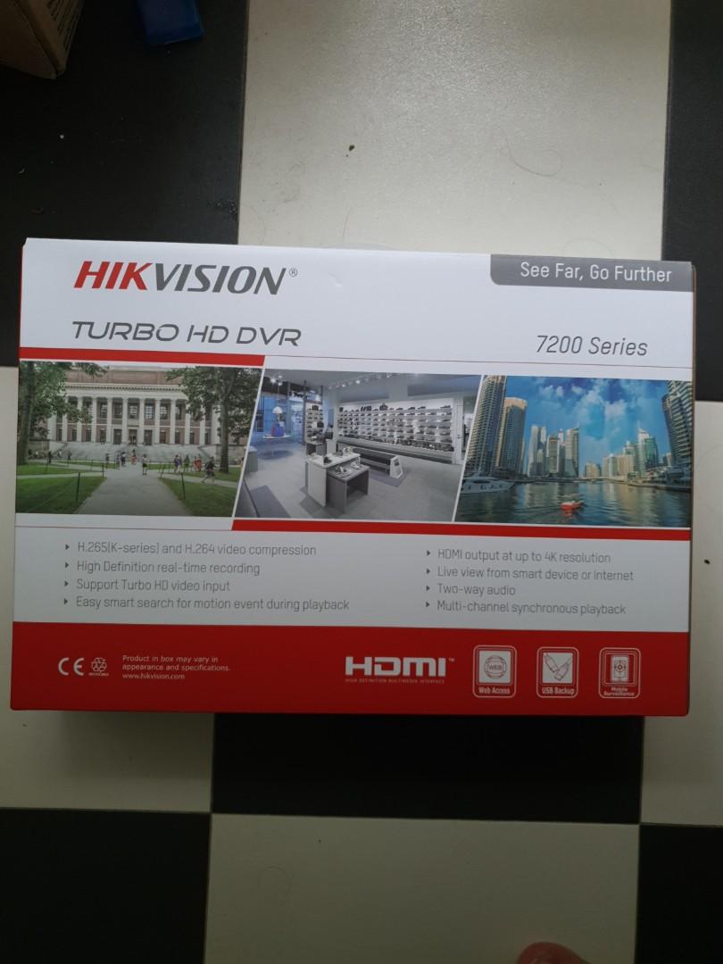 Cctv Dvr Hikvision Ds 74 Hghi F1 Electronics Others On Carousell Cctv Dvr Hikvision Ds 74 Hghi F1 Electronics Others On Carousell
