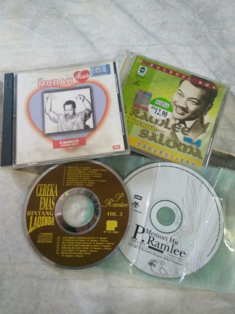 Cd Vcd P Ramlee Pilihan Emas Cd Cereka Emas Vol 3 P Ramlee Memori Hit P Ramlee Vcd P Ramlee Saloma Vol 4 Vcd Karaoke Music Media Cd S Dvd S Other Media On Carousell
