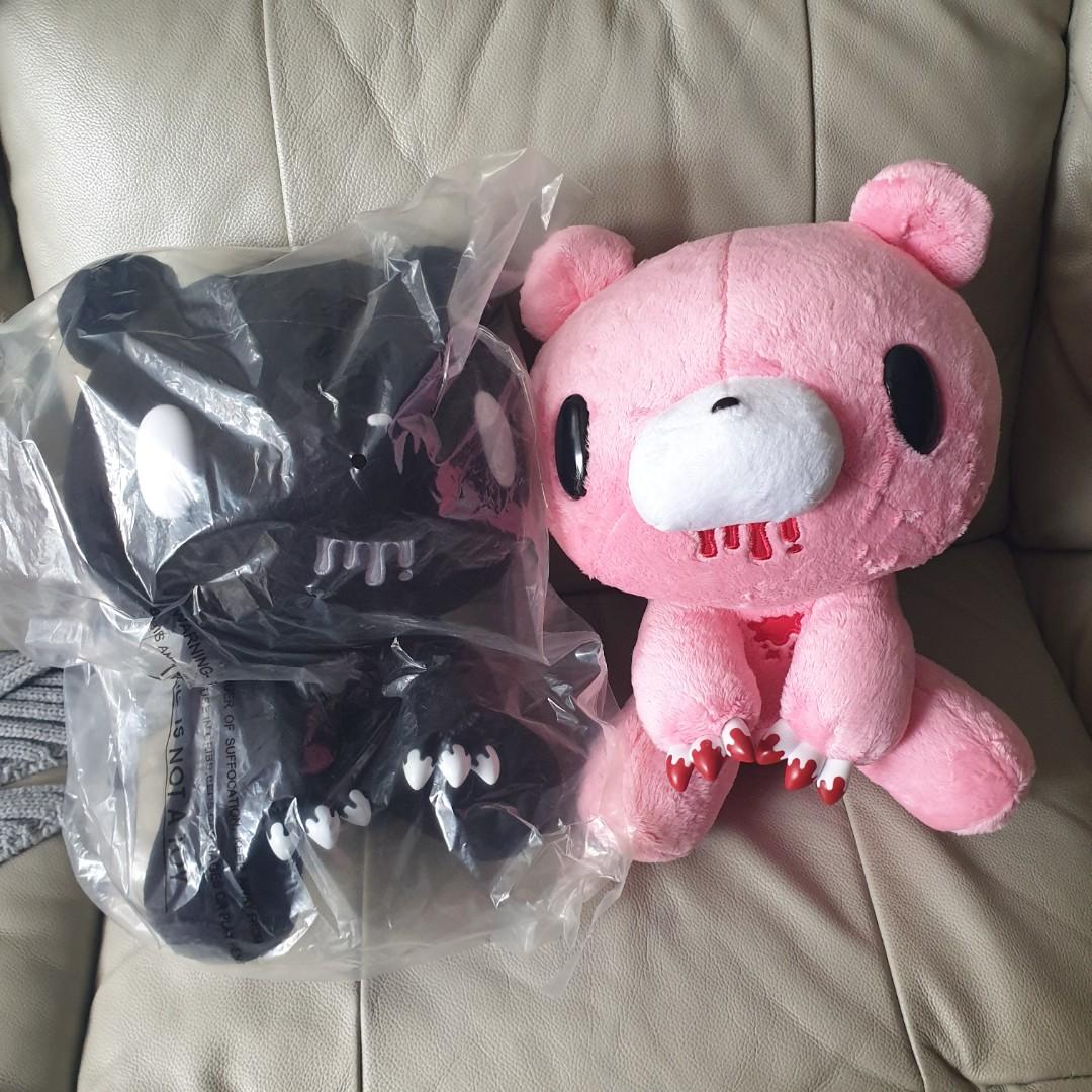 gloomy bear plush backpack