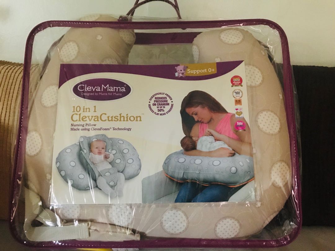 clevamama clevacushion 10in1 nursing pillow