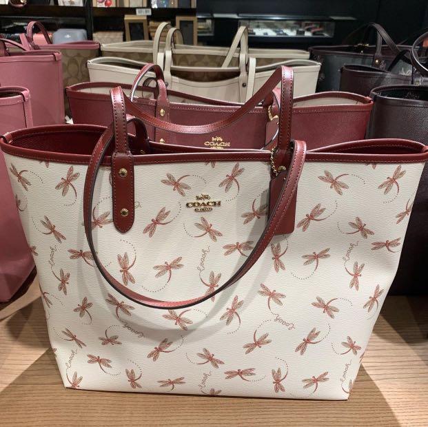 Coach dragonfly wallet deals
