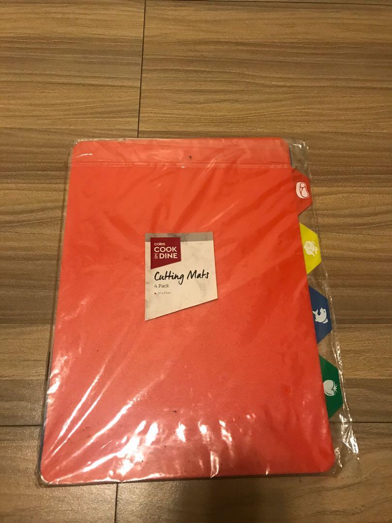 Coles Cutting Mats Food Drinks Kitchen Staples On Carousell
