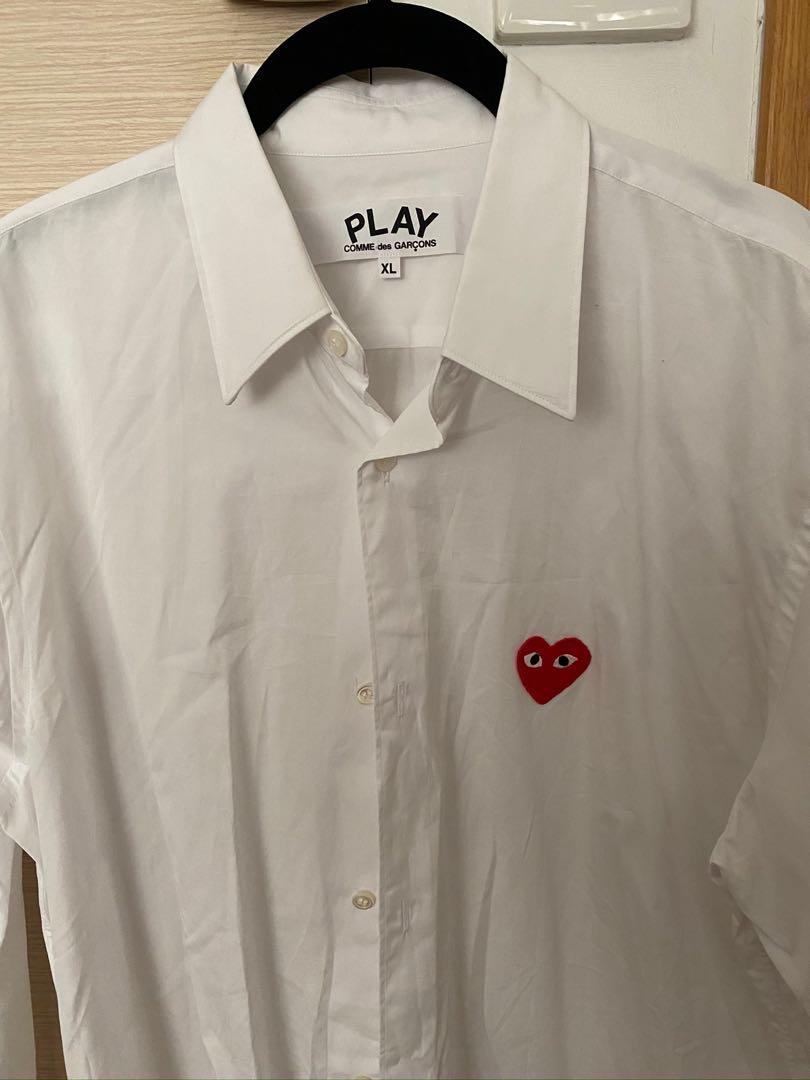 cdg dress shirt