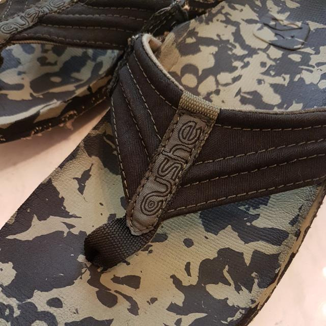 Cushe Manuka Webb Camouflage sandals nature wear Men s Fashion Footwear Flipflops and Slides on Carousell
