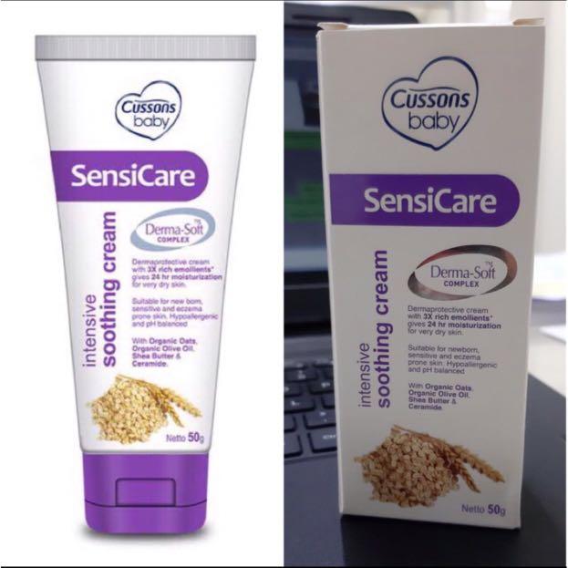Cussons Baby Sensicare Intensive Soothing Cream 50ml ORI MURAH