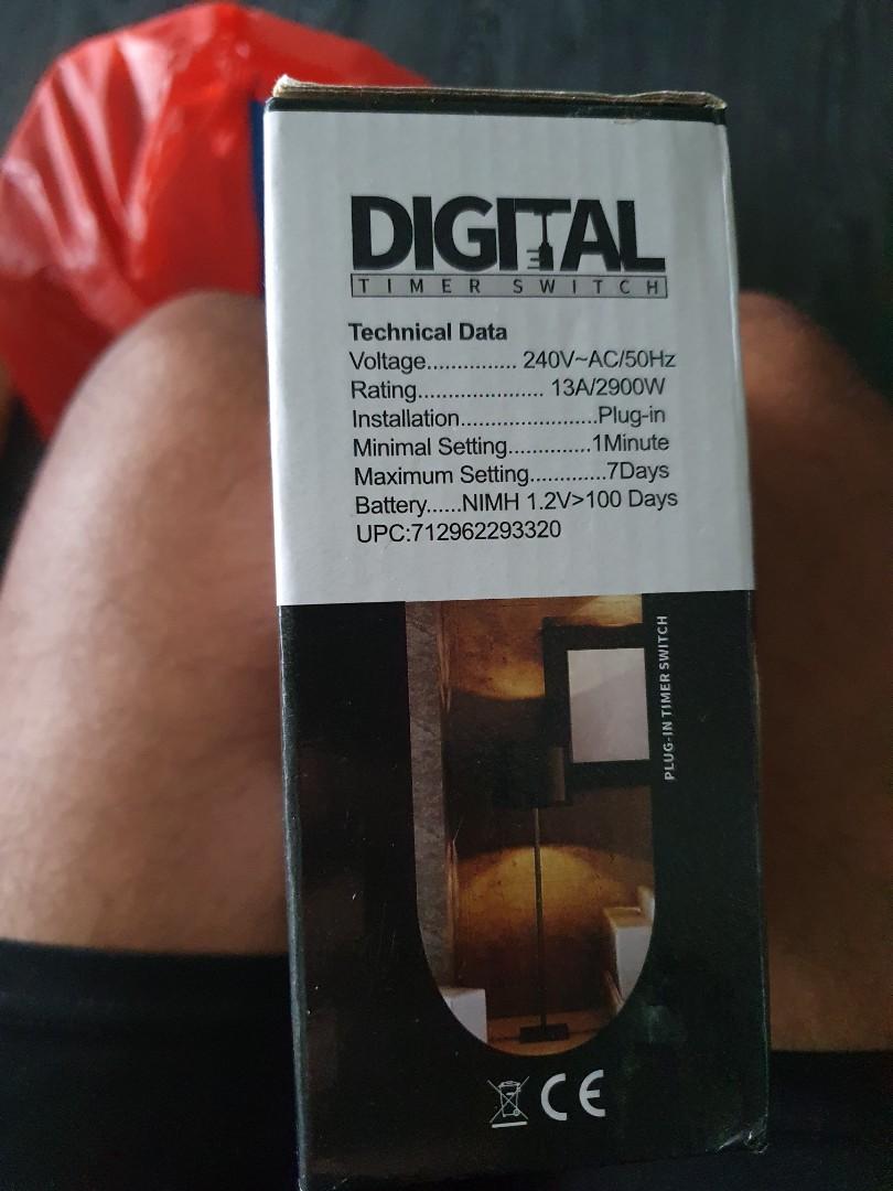 Digital Timer Switch, Video Gaming, Video Game Consoles, Nintendo on Carousell