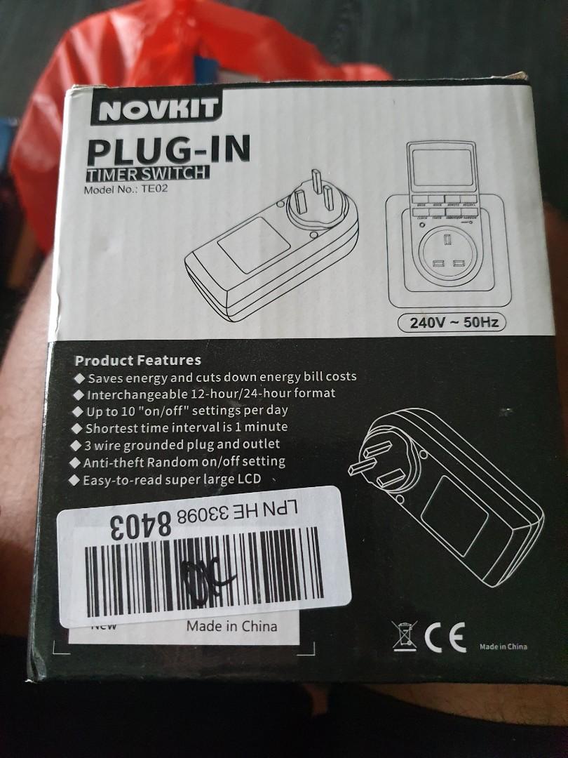 Digital Timer Switch, Video Gaming, Video Game Consoles, Nintendo on Carousell