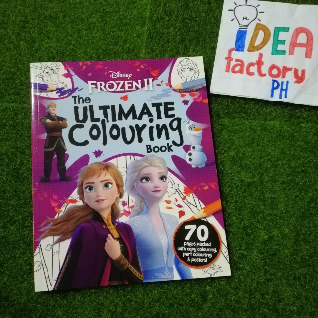 Disney Frozen 2 The Ultimate Coloring Book Packed with Copy Coloring ...
