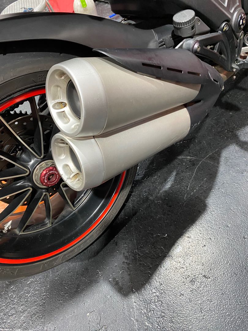 ducati diavel exhaust