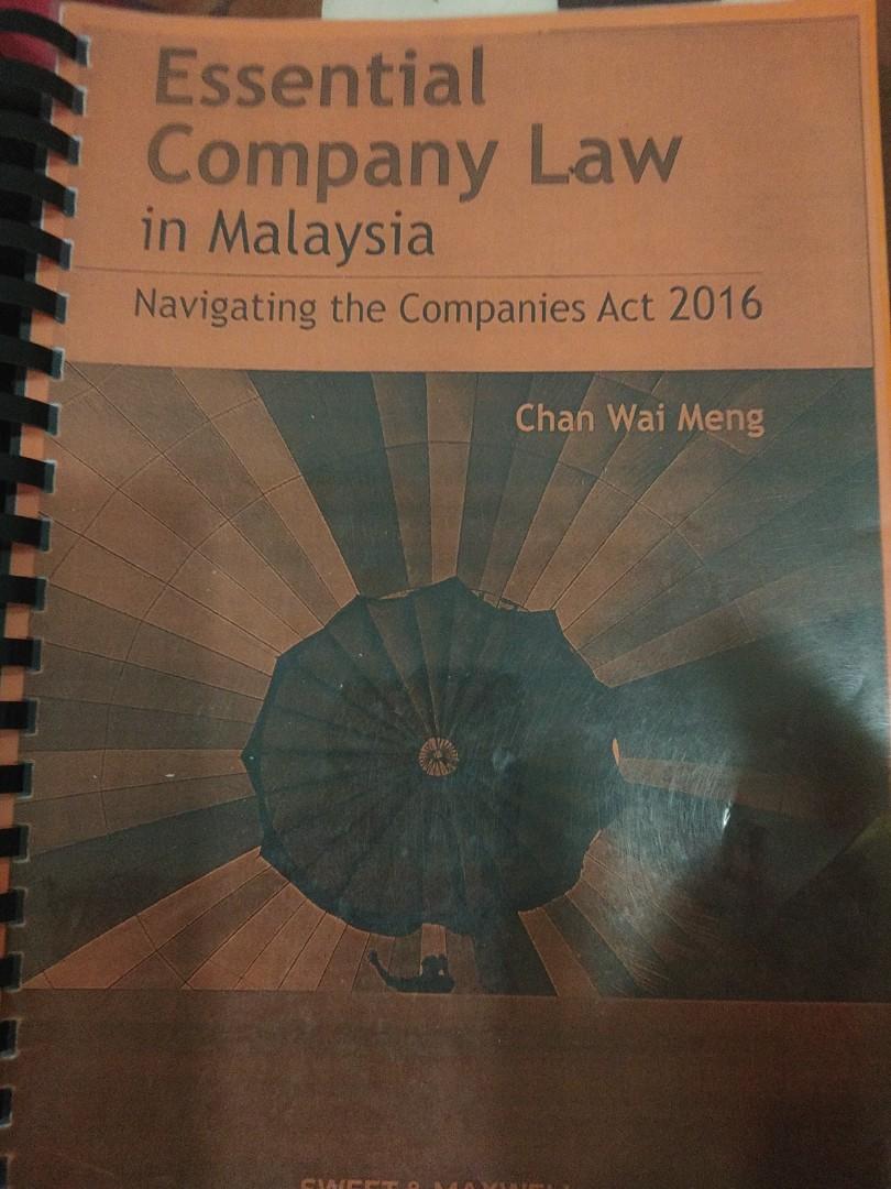 Essential Company Law Textbooks On Carousell