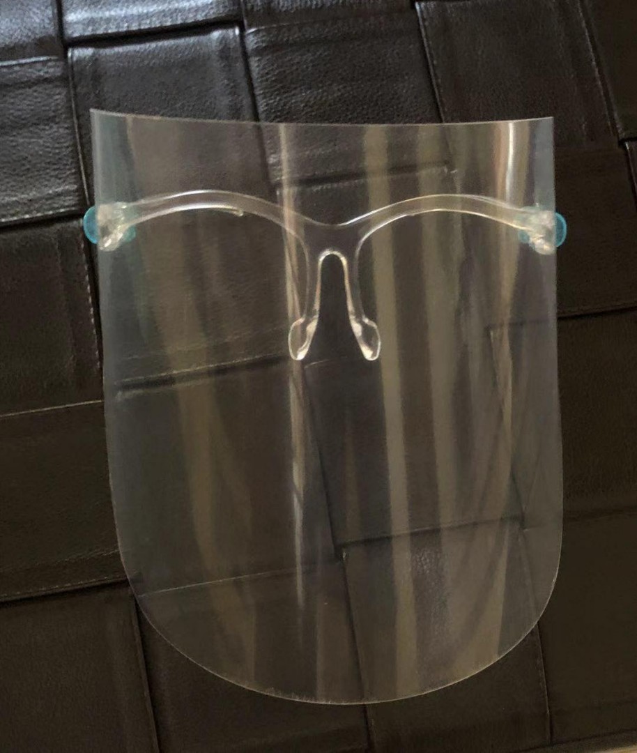 Face shield glasses, Beauty & Personal Care, Vision Care on Carousell