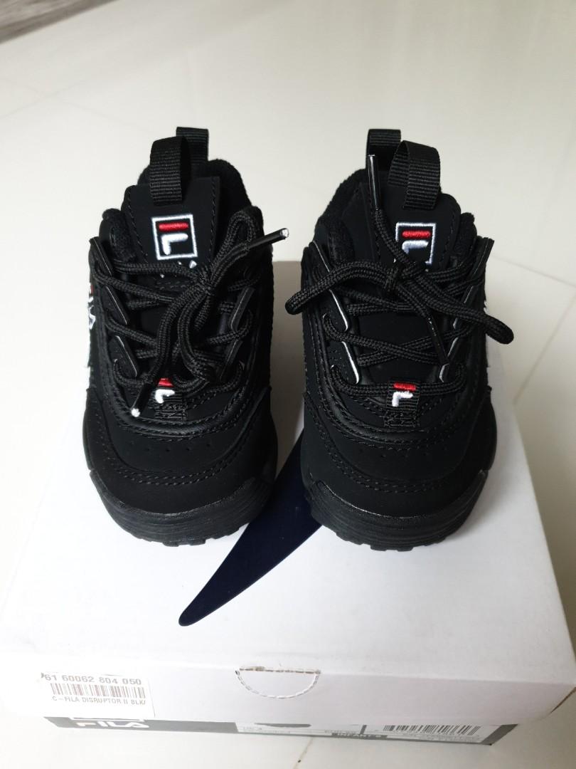 fila disruptor size 4